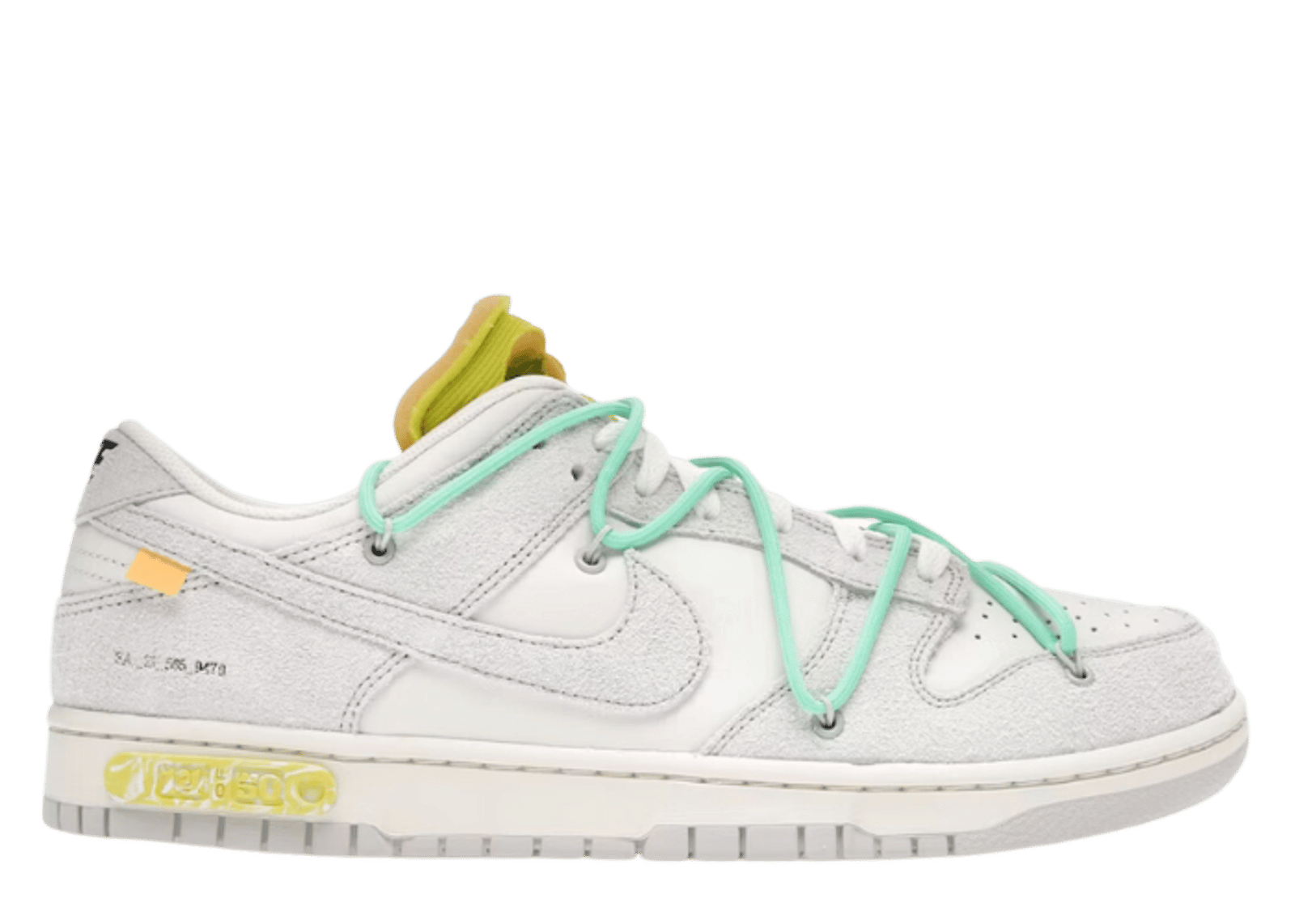 Nike Dunk Low Off White Lot 14 DJ0950 106 Raffles Where to Buy